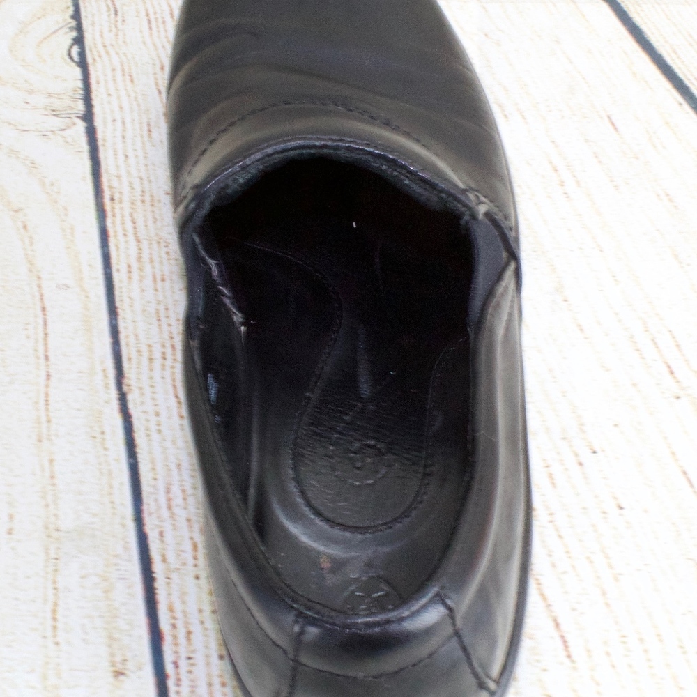 Ariat Side Stretch Slip On Clogs Black Leather 9 - Picture 7 of 8